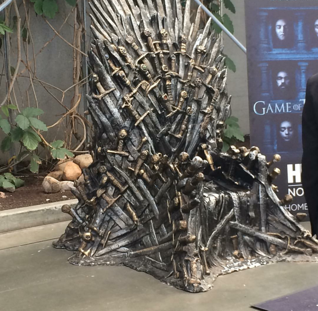 Cersei havde efterladt tronen i kort øjeblik...