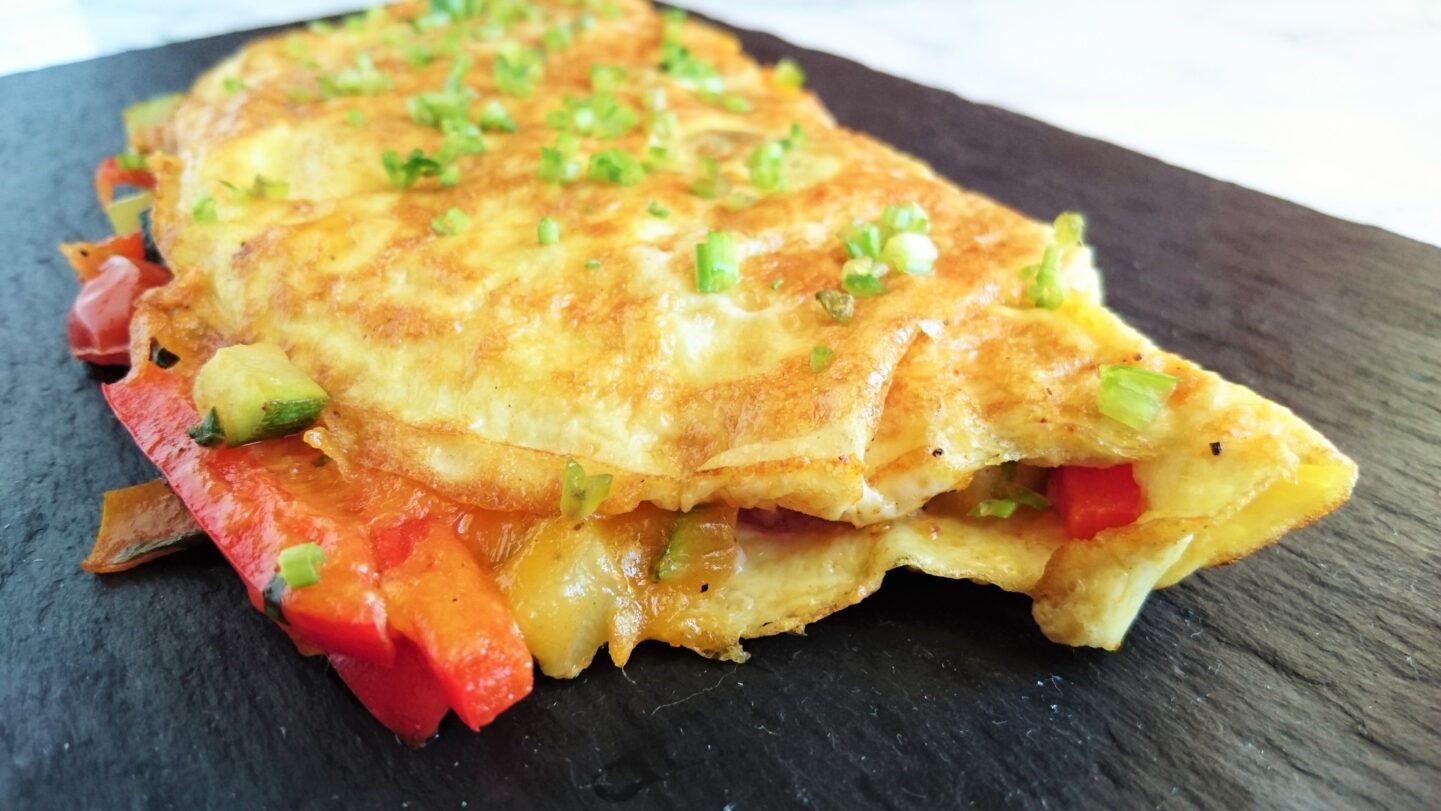 Ratatouille omelet