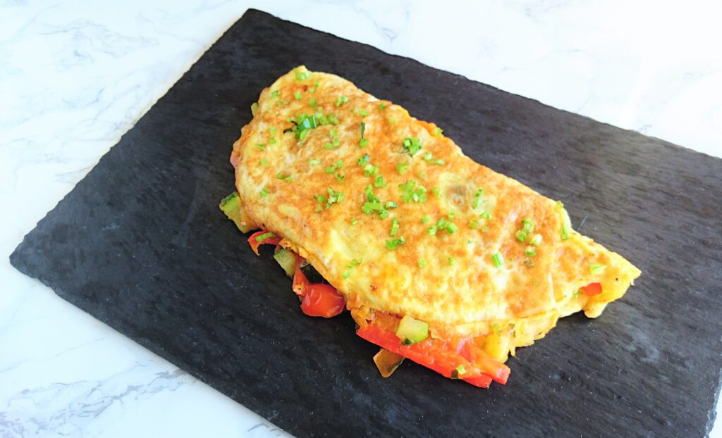Ratatouille omelet