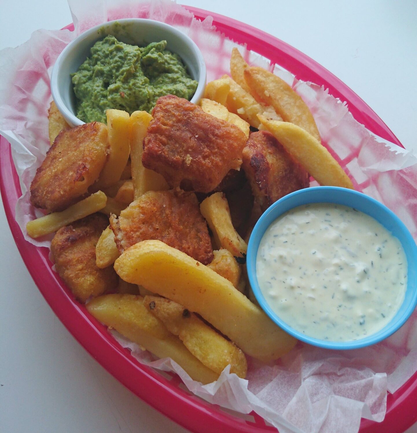En ondskabsfuld omgang fish ‘n’ chips