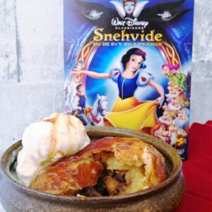 Brilles æble dumplings fra Snehvide og de syv små dværge