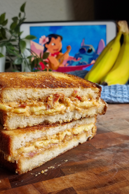 Elvis sandwich inspireret af Lilo og Stitch