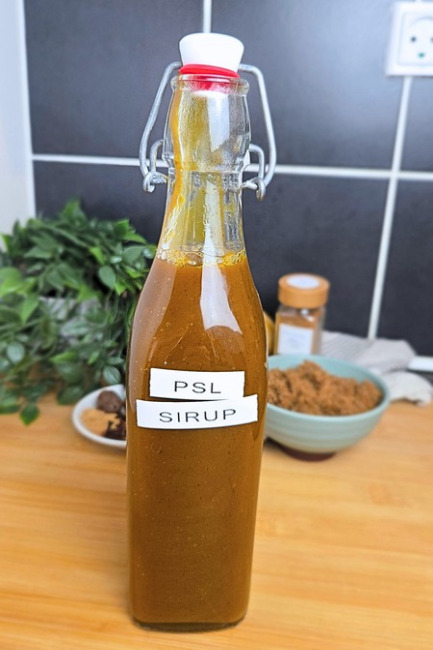 Pumpkin spice sirup