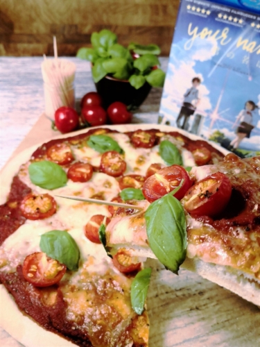 Pizza Margherita fra Kimi No Na Wa